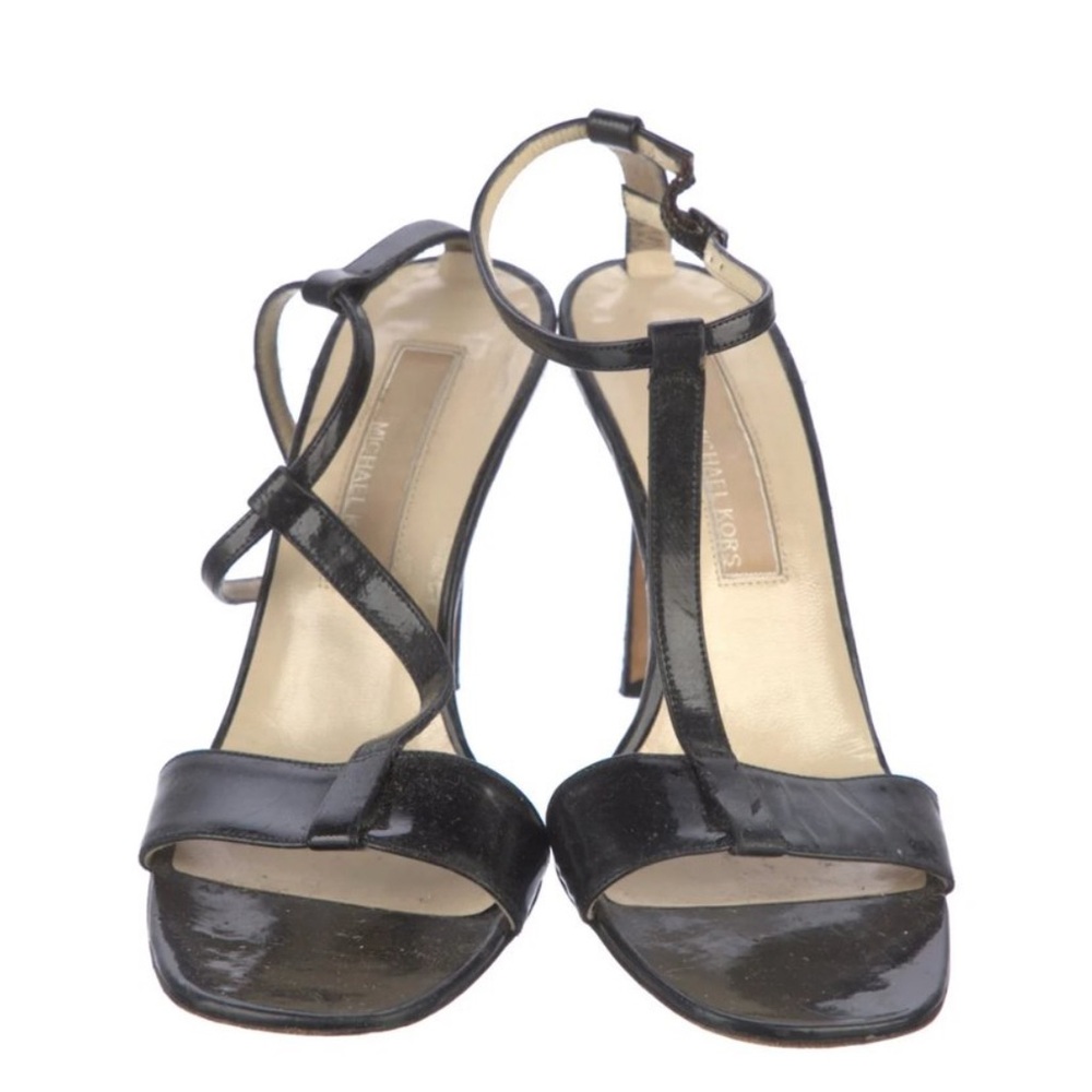 Michael Kors Black Strappy Sandals